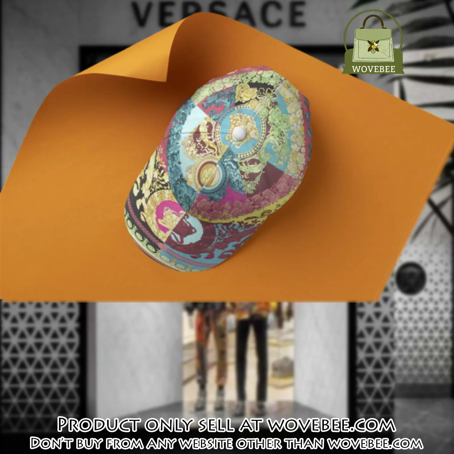 Versace luxury cap print 3d trending cap ctc1138 wvb5101171